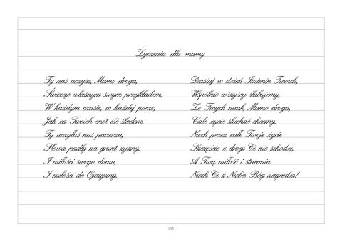 Nauka pisania i czytania pisma