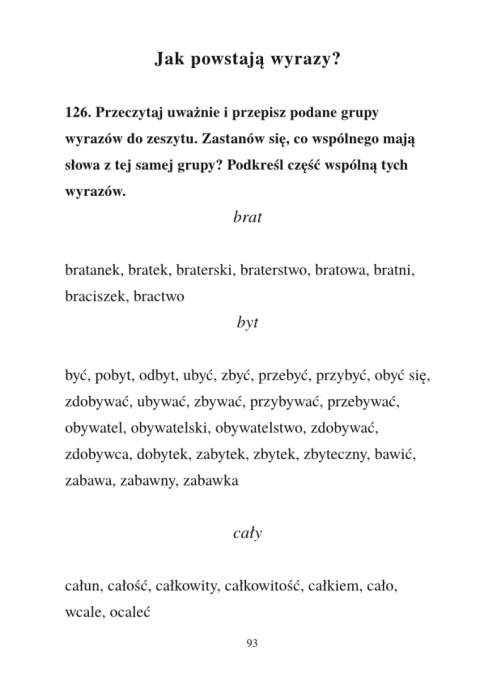 Pierwsze ćwiczenia do nauki poprawnego pisania